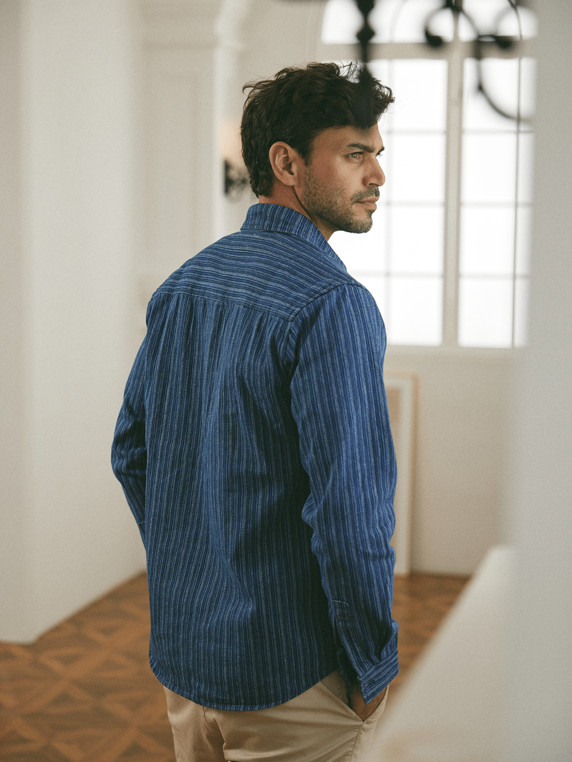 Blue Filigree Jacket