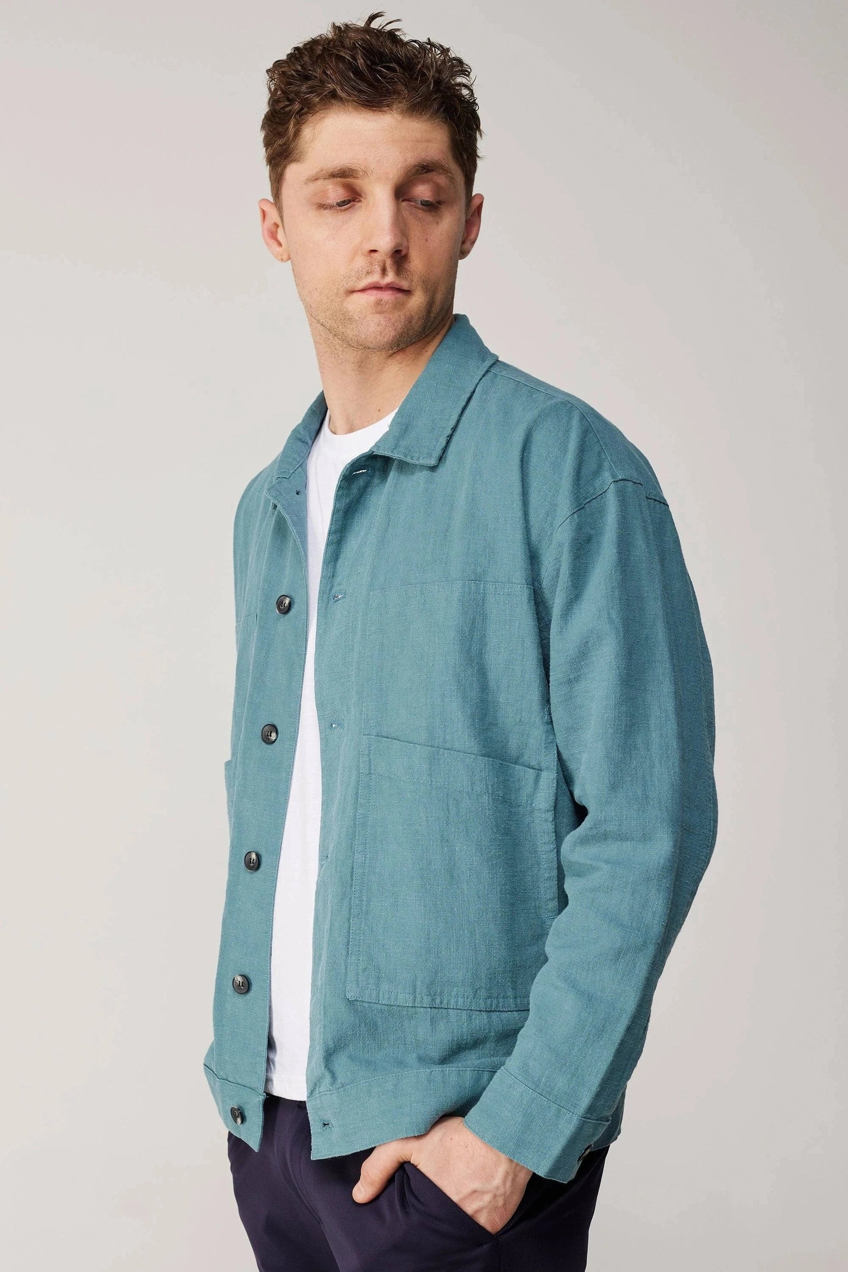 Veste Bleue Paon Benjamin Jezequel