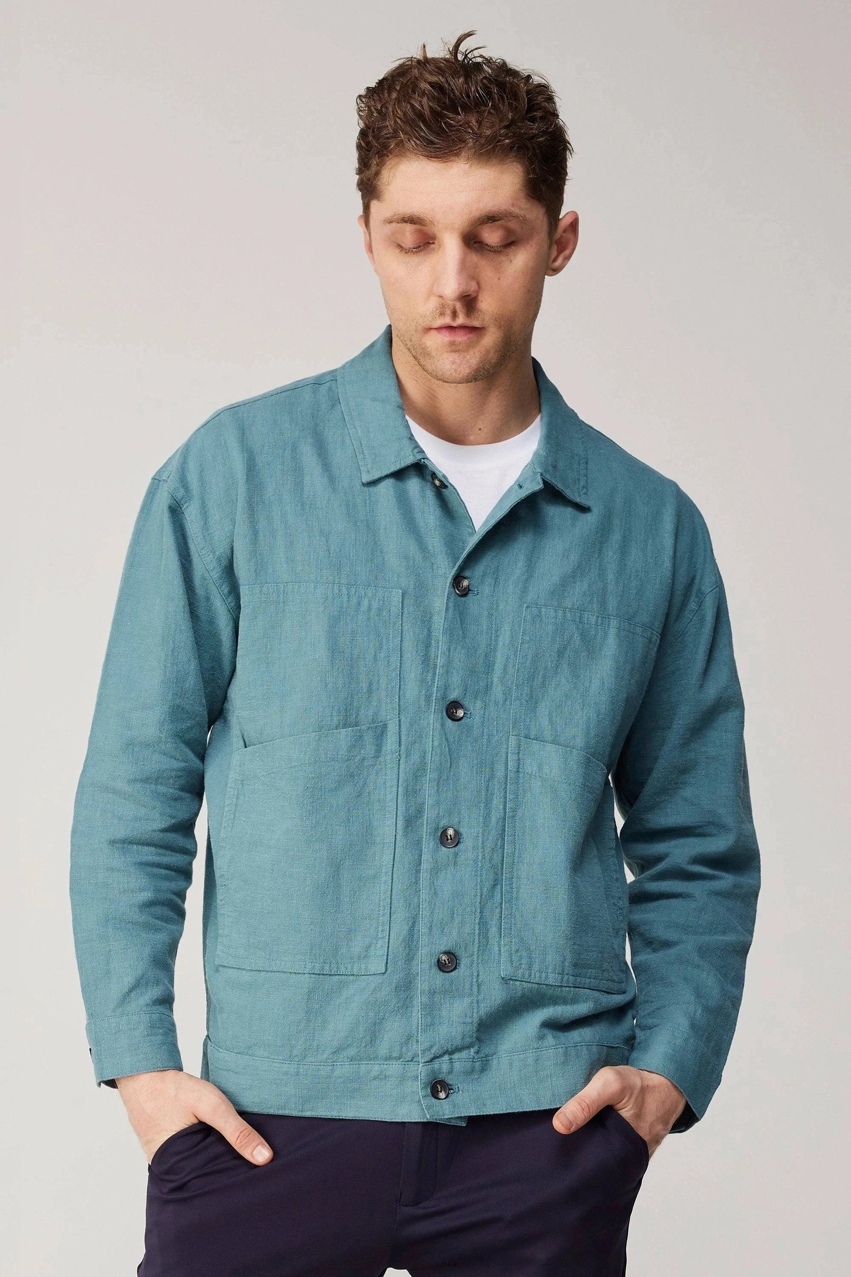 Veste Bleue Paon Benjamin Jezequel