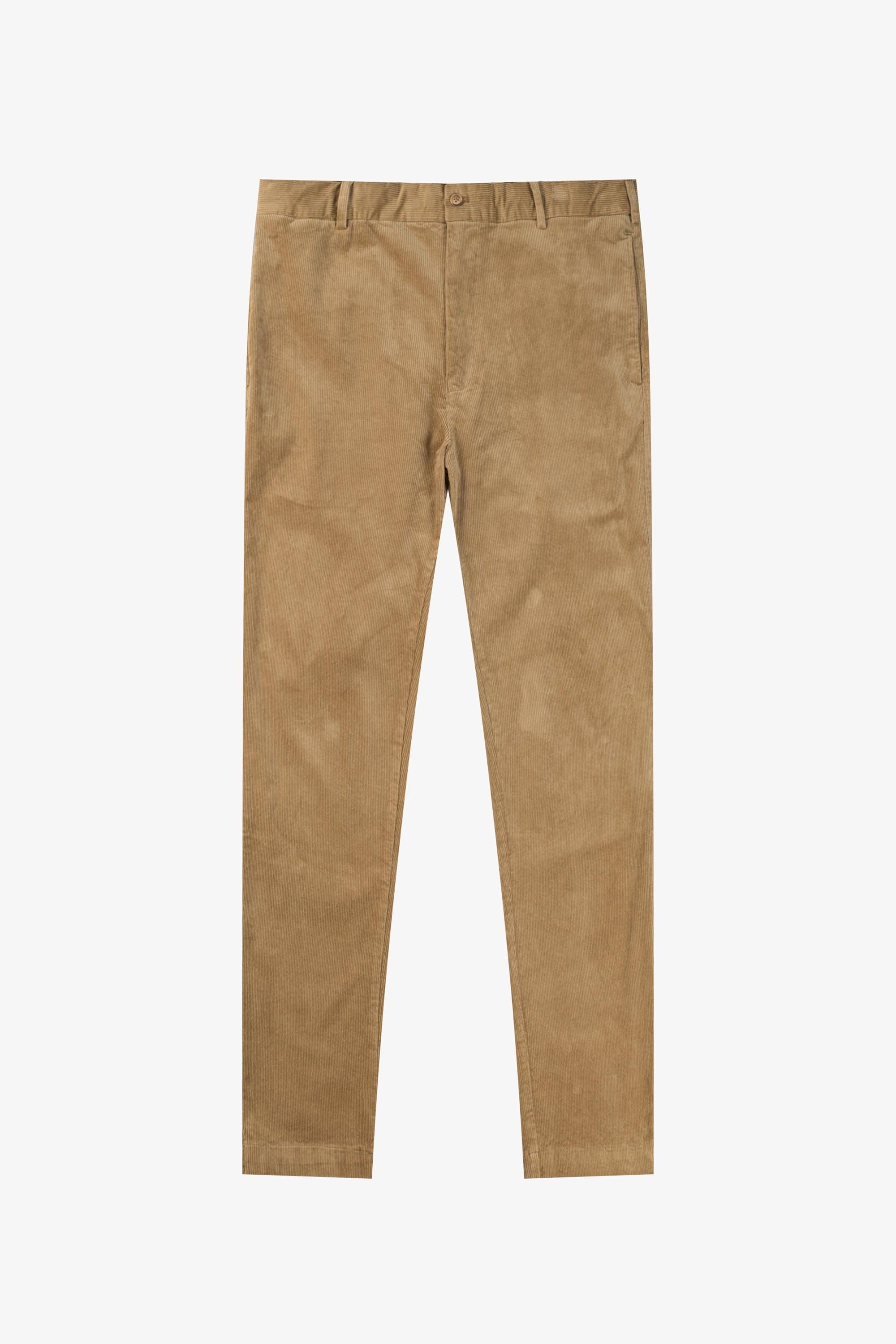 a pair of brown pants on a white background