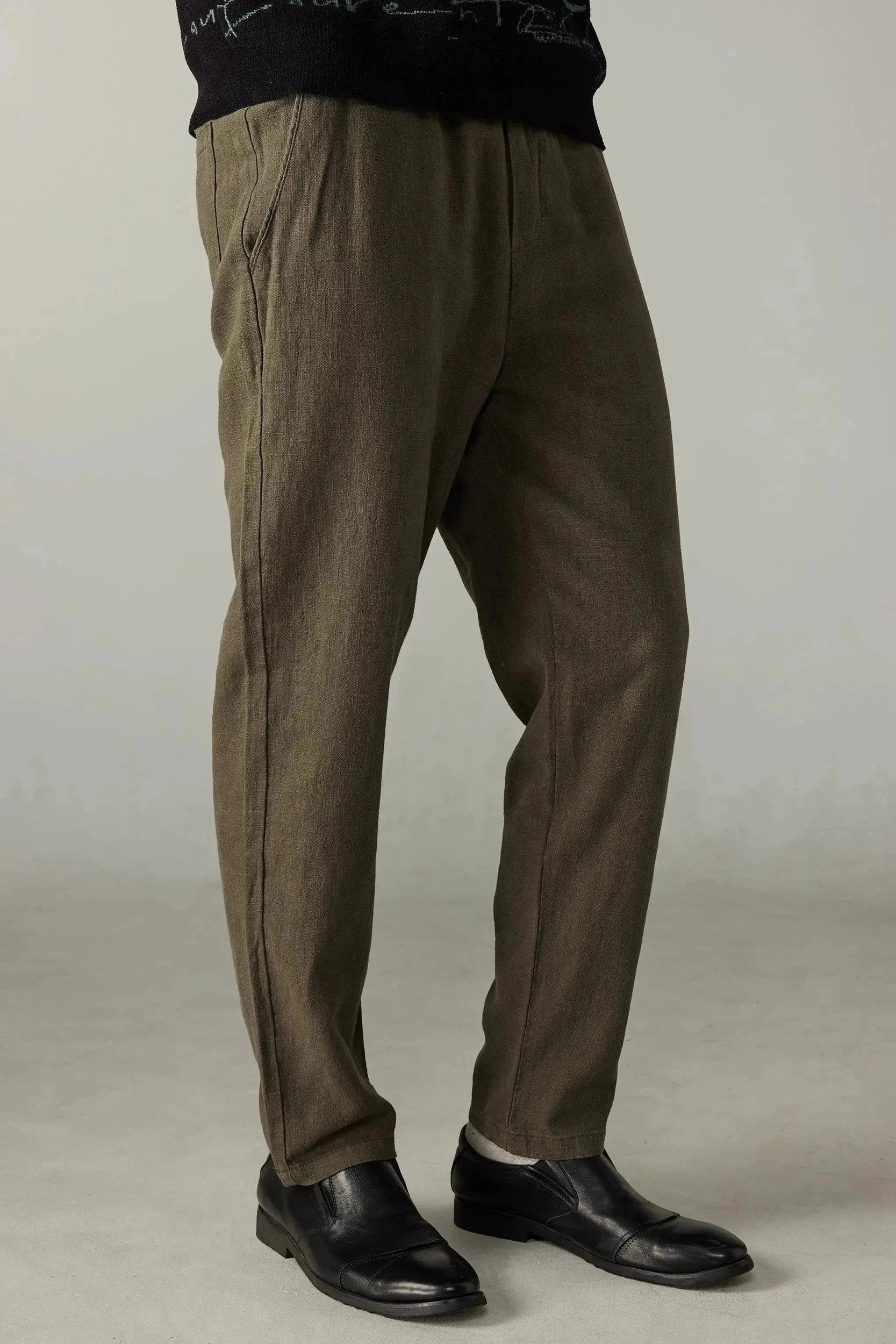 Pantalon Brut Olive Benjamin Jezequel