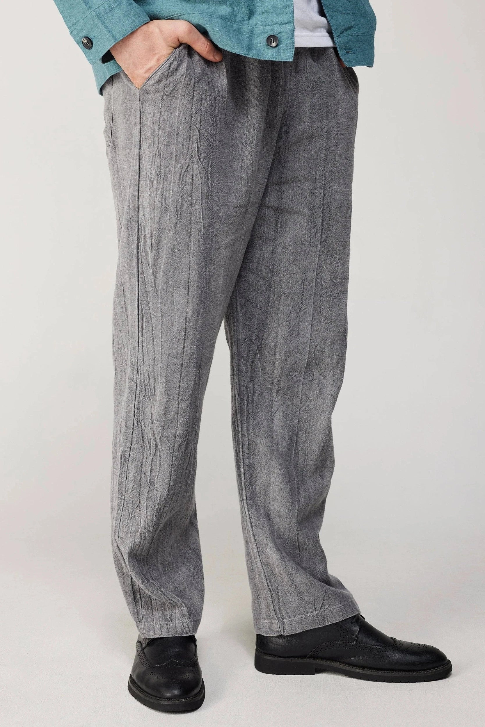 Pantalon Ardoise Gris Benjamin Jezequel