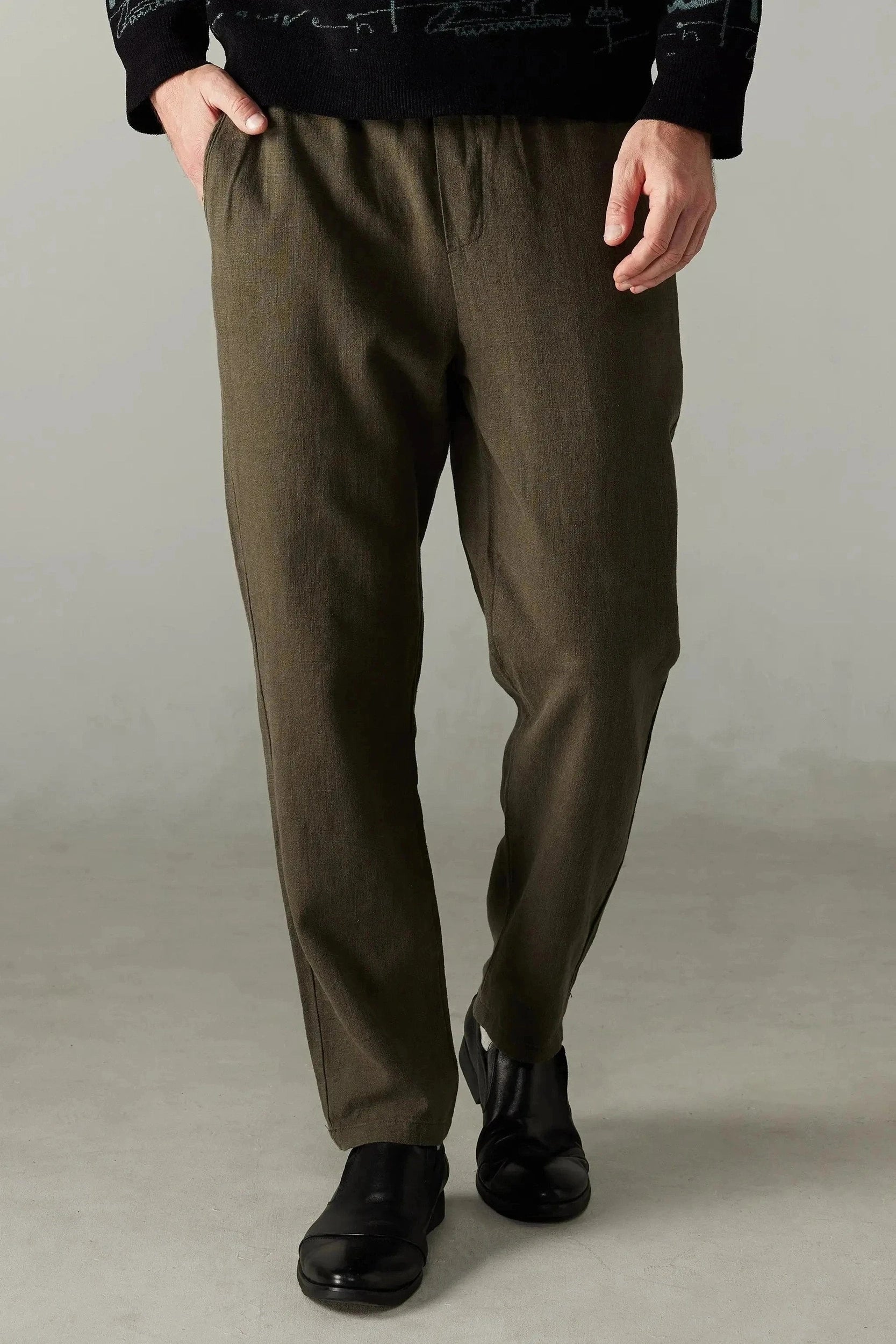 Pantalon Brut Olive Benjamin Jezequel