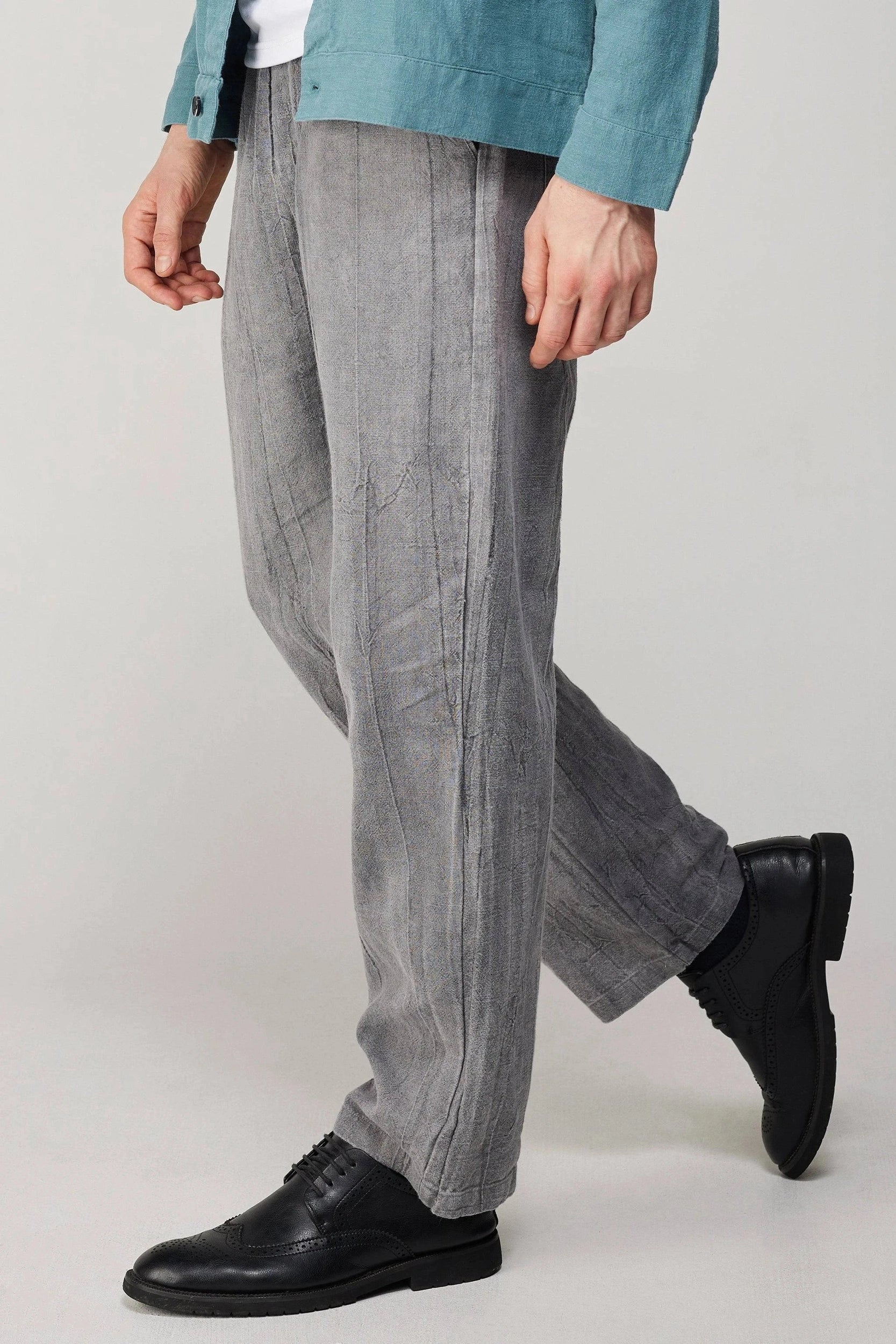 Pantalon Ardoise Gris Benjamin Jezequel