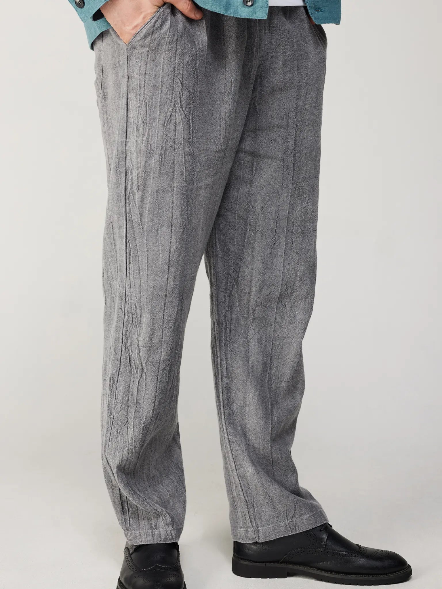Pantalon Ardoise Gris