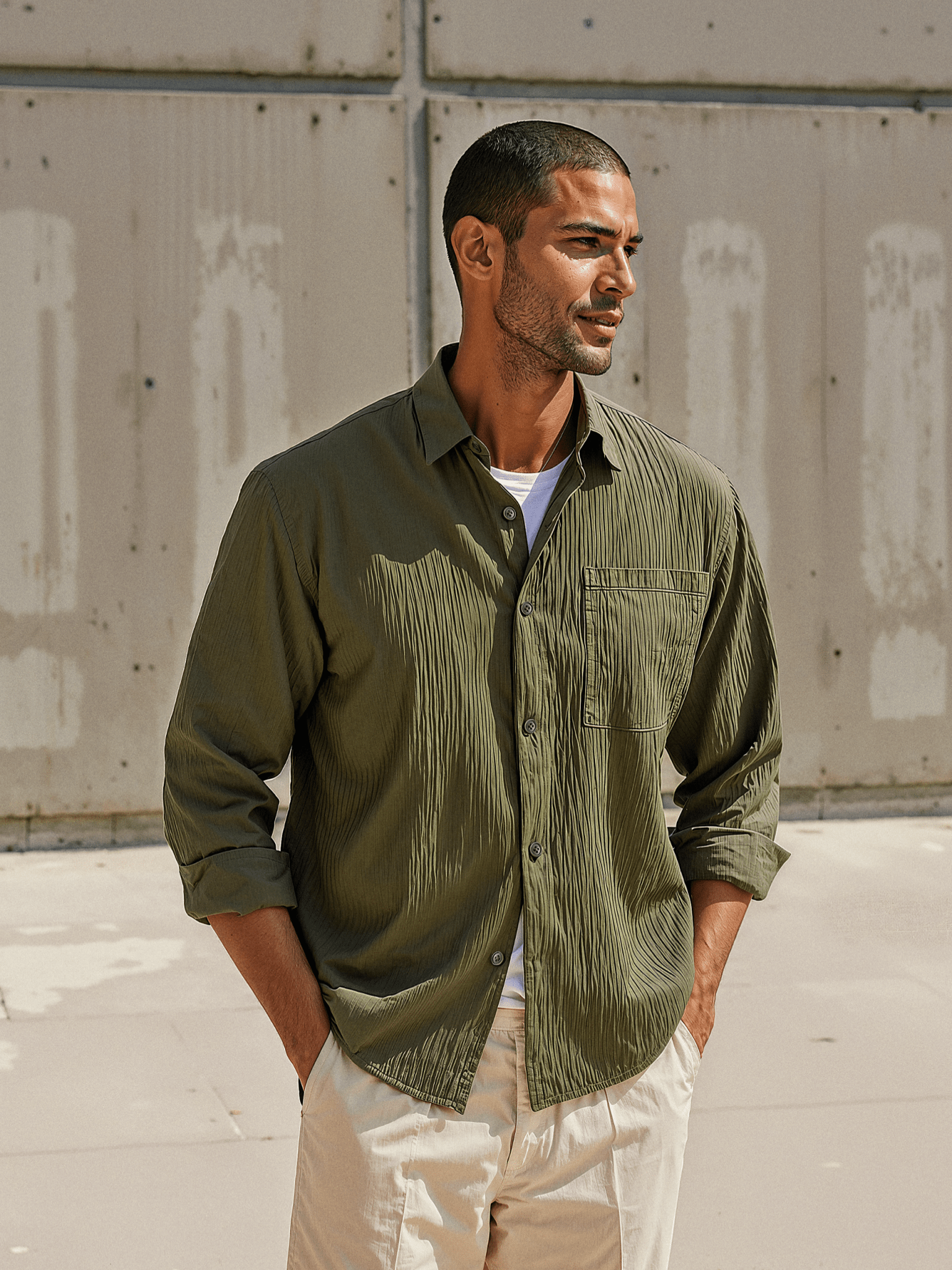 Chemise Sillage Army - Benjamin Jezequel