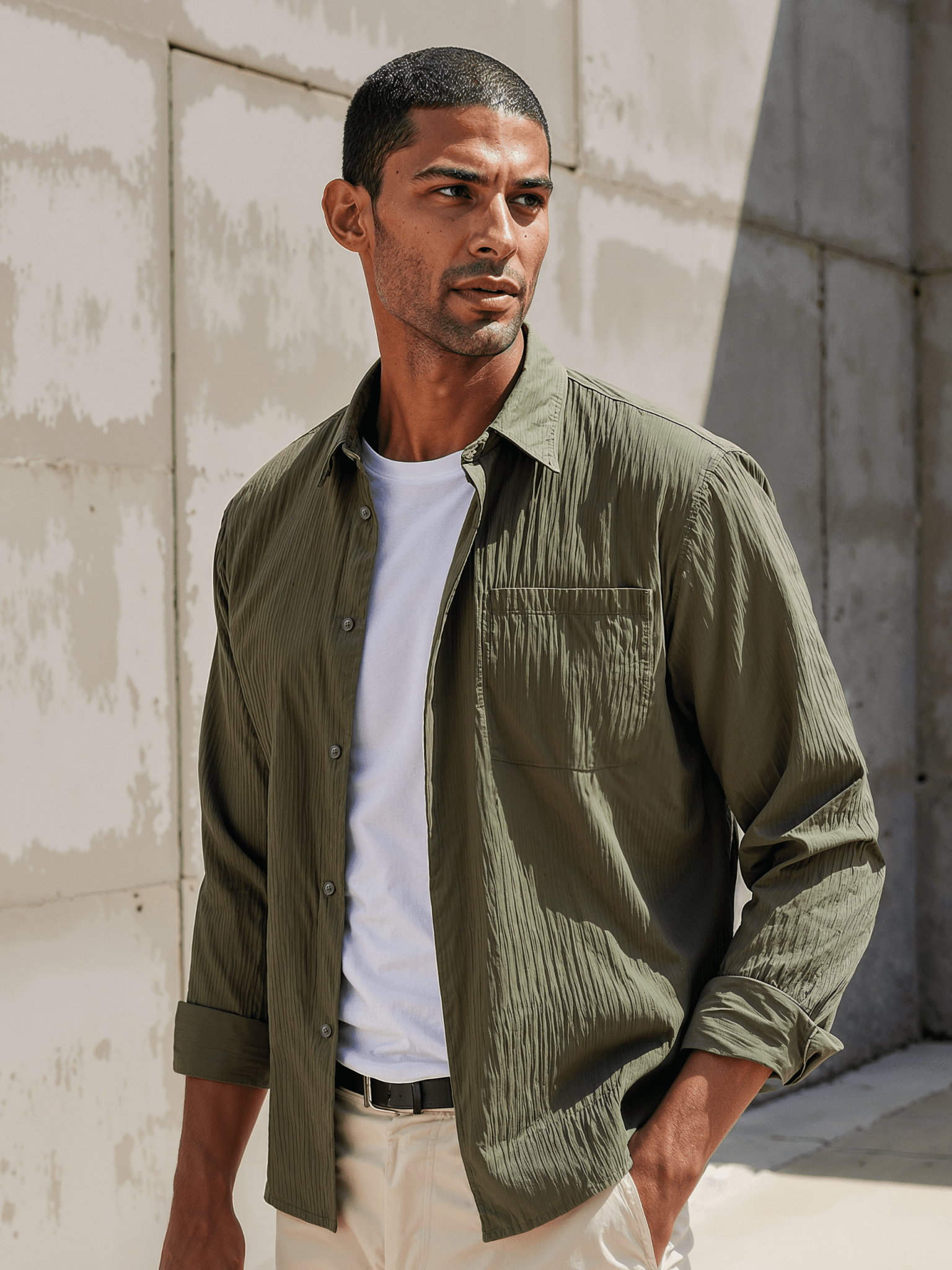 Chemise Sillage Army - Benjamin Jezequel