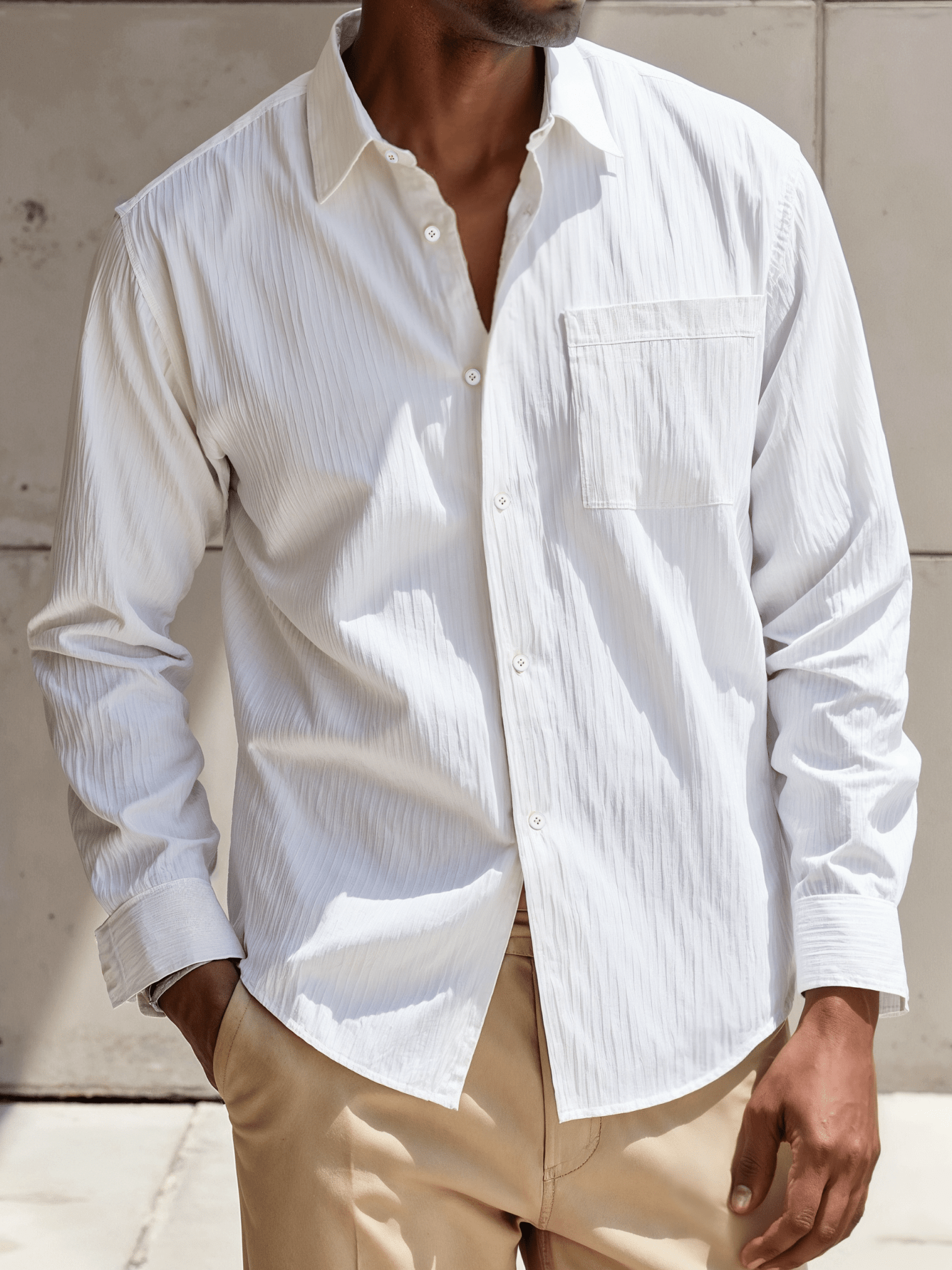 Chemise Sillage Blanc - Benjamin Jezequel