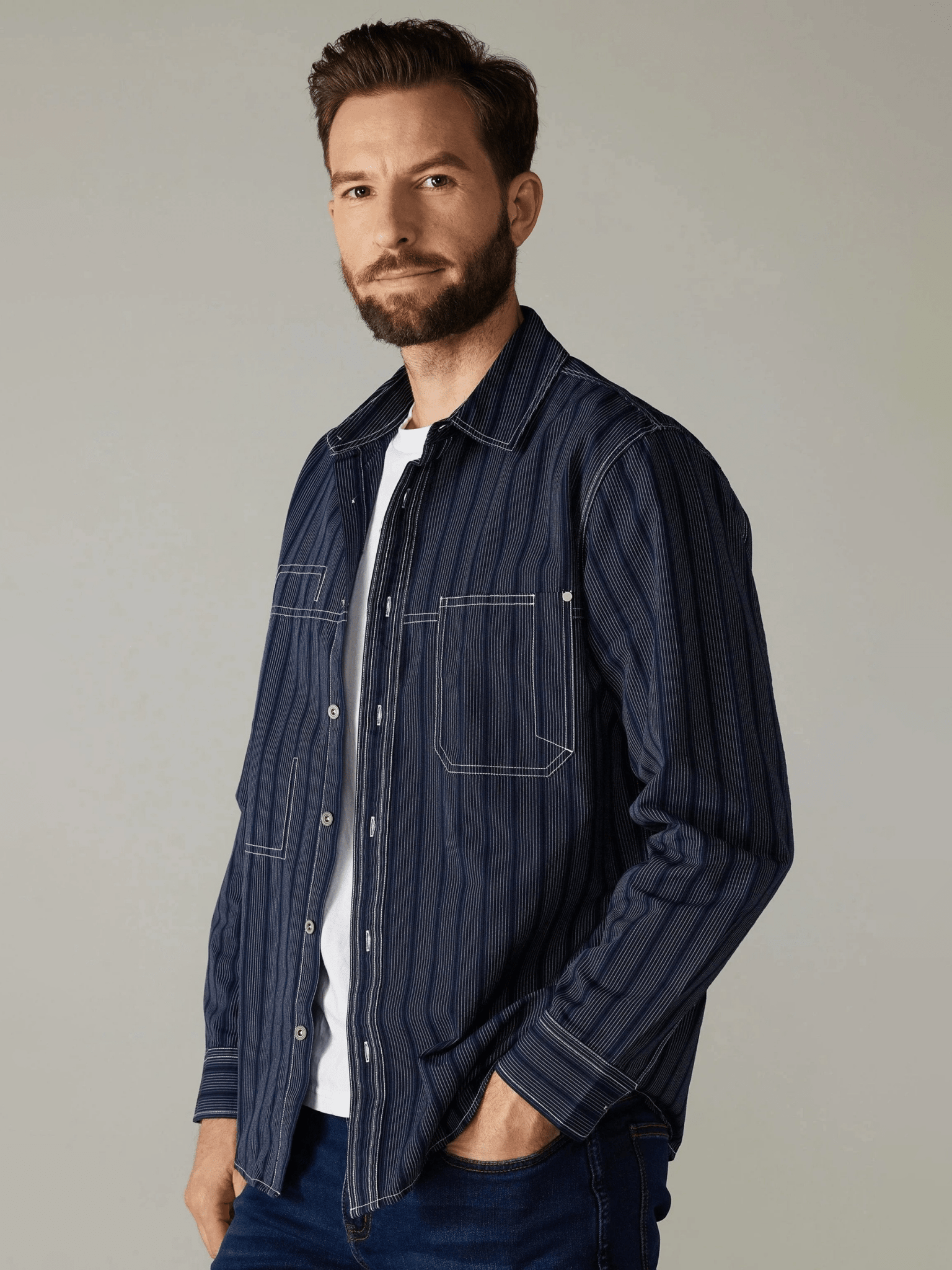Surchemise Midnight Indigo - Benjamin Jezequel