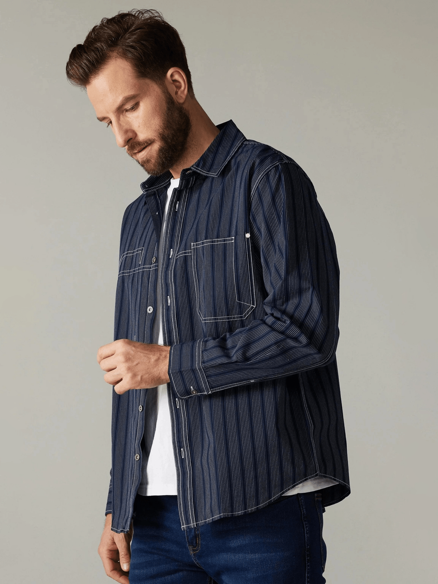 Surchemise Midnight Indigo - Benjamin Jezequel