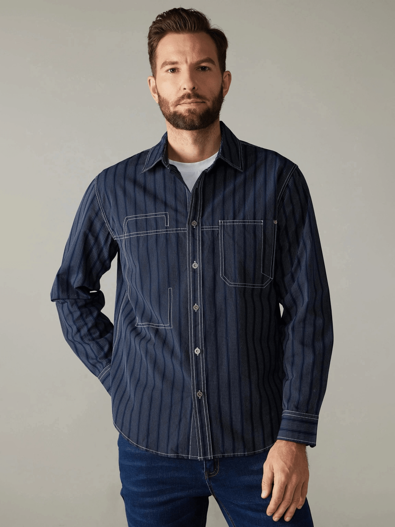 Surchemise Midnight Indigo - Benjamin Jezequel